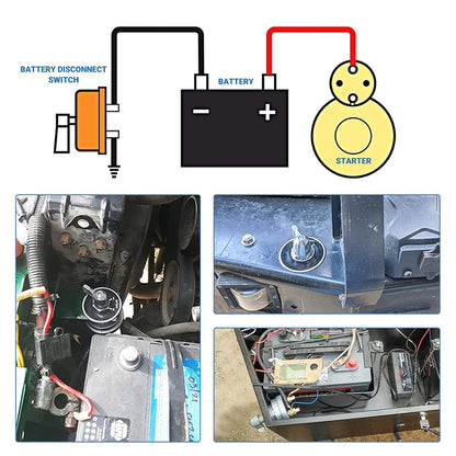 ชุดสวิตช์ตัดการเชื่อมต่อแบตเตอรี่หลักกระแสสูง, Disconnect Switch Kit