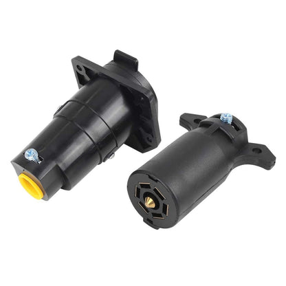 ปลั๊กพ่วง 7-PIN 12V อะแดปเตอร์ตัวเชื่อมต่อใบมีดแบบอเมริกัน, CP-0220