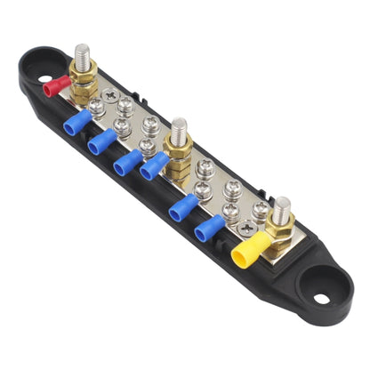 1คู่48V 150A M6 Power Distribution Terminal Blockแบตเตอรี่Bus BarชุดTerminal Block, M6 with Terminal Block