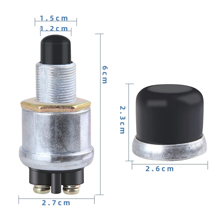 รถ เครื่องยนต์ One Key Start สวิตช์จุดระเบิด 12V สวิตช์แตรกันน้ำ, 12V
