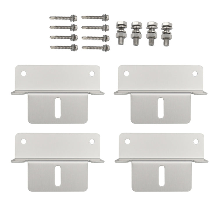 ขายึดอลูมิเนียมแผงโซลาร์เซลล์ RV กลางแจ้ง, Solar Panel Bracket