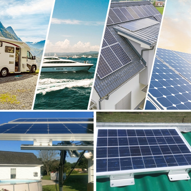 ขายึดอลูมิเนียมแผงโซลาร์เซลล์ RV กลางแจ้ง, Solar Panel Bracket