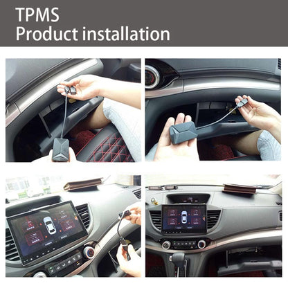 USB TPMS ระบบตรวจสอบแรงดันลมยาง Android พร้อมเซนเซอร์ภายในสำหรับเครื่องเล่นวิทยุติดรถยนต์เครื่องเล่นดีวีดี, with Internal Sensor