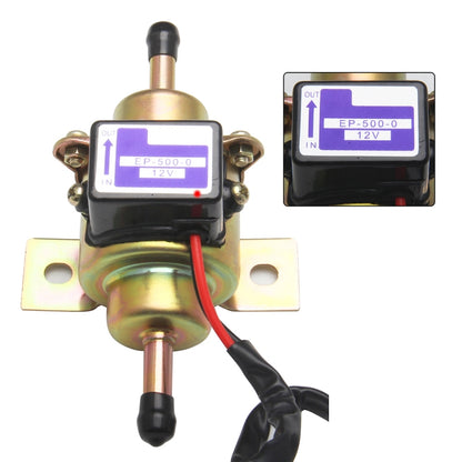 EP-500-0 12V การดัดแปลงรถยนต์ ปั๊มเชื้อเพลิงไฟฟ้า, EP-500-0 (Gold)