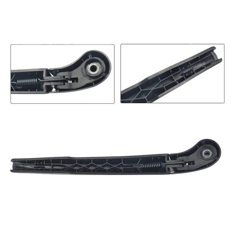 JH-BMW05 สำหรับ BMW X1 F48 2016-2017 กระจกรถยนต์ด้านหลังใบปัดน้ำฝน 61 62 7 356 224, For BMW X1 F48 2016-2017