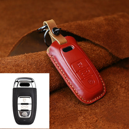 สำหรับ Audi Series รถ Cowhide หนังป้องกัน COVER Key Case,รุ่น B 2011-2018, For Audi, B Version, For Audi,B Version