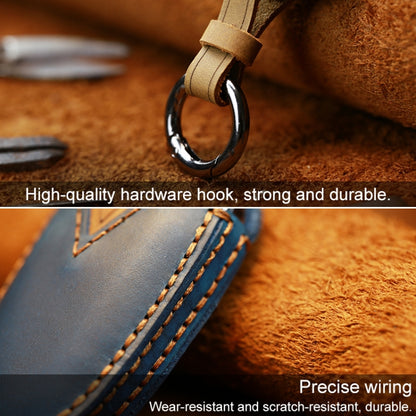 สำหรับ PEUGEOT รถ Cowhide หนังป้องกันกุญแจกรณี, For PEUGEOT