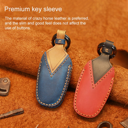 สำหรับ PEUGEOT รถ Cowhide หนังป้องกันกุญแจกรณี, For PEUGEOT