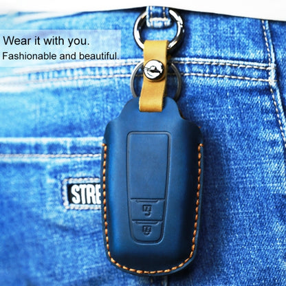 สำหรับรถโตโยต้าฝาครอบป้องกันกุญแจหนังหนังวัวรุ่นสองปุ่ม, For Toyota, Two Keys Version, For Toyota,Two Keys Version, For Toyota , Two Keys Version