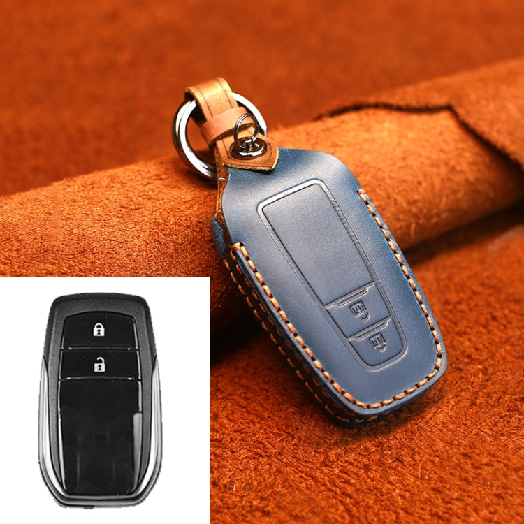 สำหรับรถโตโยต้าฝาครอบป้องกันกุญแจหนังหนังวัวรุ่นสองปุ่ม, For Toyota,Two Keys Version, For Toyota, Two Keys Version