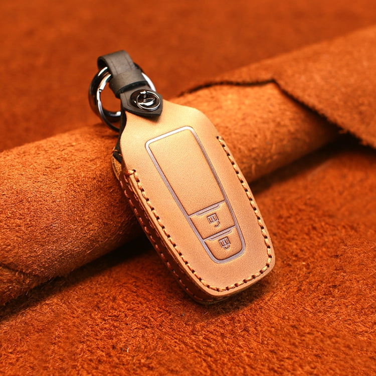 สำหรับรถโตโยต้าฝาครอบป้องกันกุญแจหนังหนังวัวรุ่นสองปุ่ม, For Toyota,Two Keys Version, For Toyota, Two Keys Version