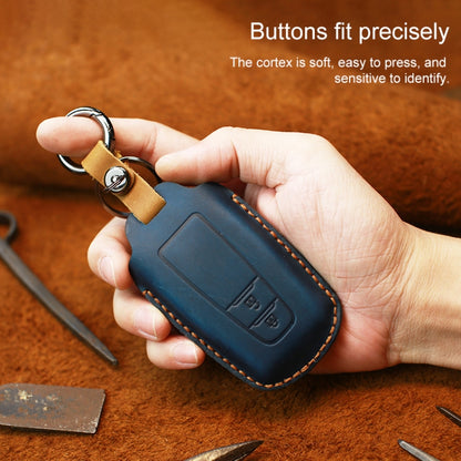 สำหรับรถโตโยต้าฝาครอบป้องกันกุญแจหนังหนังวัวรุ่นสองปุ่ม, For Toyota,Two Keys Version, For Toyota, Two Keys Version