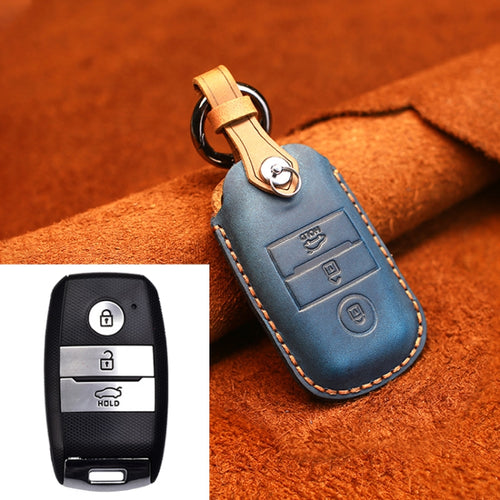 สำหรับKiaรถสไตล์เก่าหนังCowhide Keyป้องกันCase, For Kia, For Kia Old Style