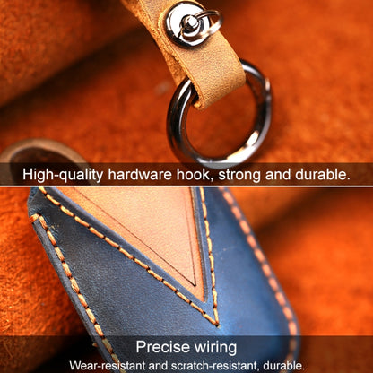 สำหรับKiaรถสไตล์เก่าหนังCowhide Keyป้องกันCase, For Kia, For Kia Old Style