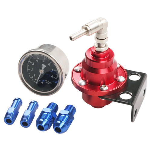 รถปรับแรงดันน้ำมันเชื้อเพลิงแบบปรับได้พร้อมเกจวัดแรงดัน, Adjustable Fuel Pressure Regulator