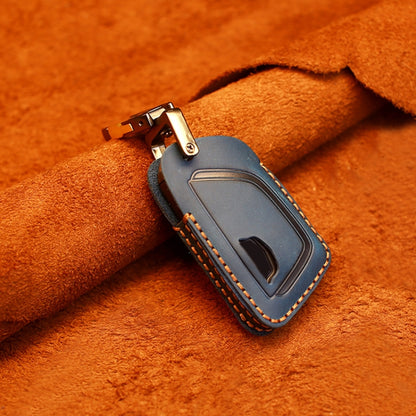 สำหรับ Cadillac รถสไตล์ใหม่หนัง Cowhide Key ฝาครอบป้องกัน Key Case, For Cadillac