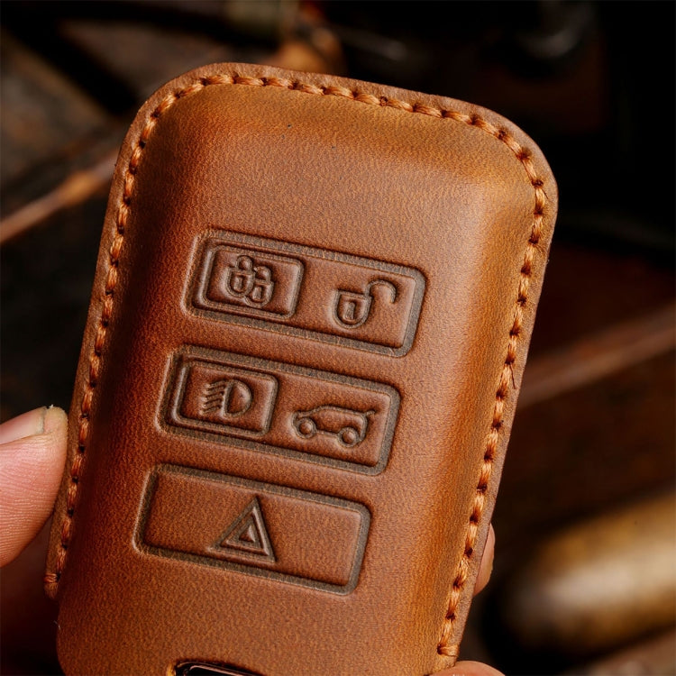 สำหรับ Land Rover รถ Cowhide หนังป้องกันกุญแจกรณี, For Land Rover