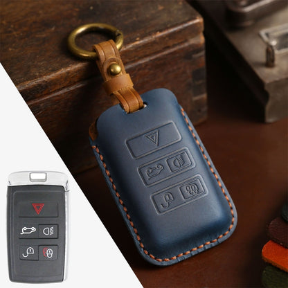 สำหรับ Land Rover รถ Cowhide หนังป้องกันกุญแจกรณี, For Land Rover