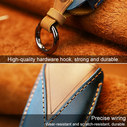 สำหรับรถเชฟโรเลตฝาครอบป้องกันกุญแจหนังหนังวัวรุ่นสี่ปุ่ม, For Chevrolet, Four Keys Version