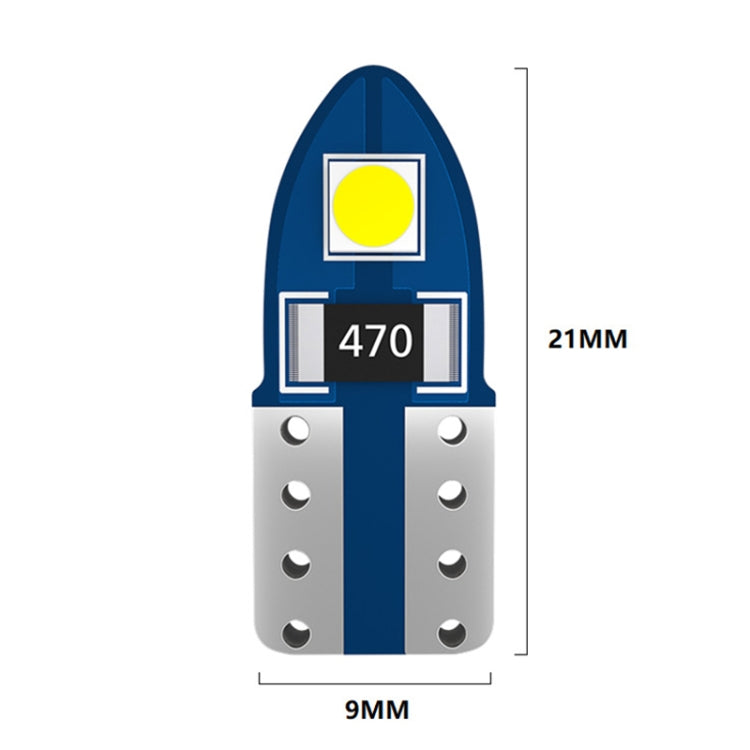 20 ชิ้น T10 3030-2SMD รถแสงสีขาว LED โคมไฟ Clearance Light, T10 3030-2SMD