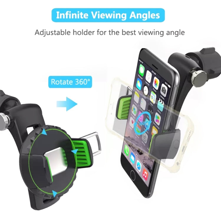 มัลติฟังก์ชั่นรถ Air Conditioner Air Outlet ที่วางโทรศัพท์, Air Outlet (Black), Air Outlet (Green)