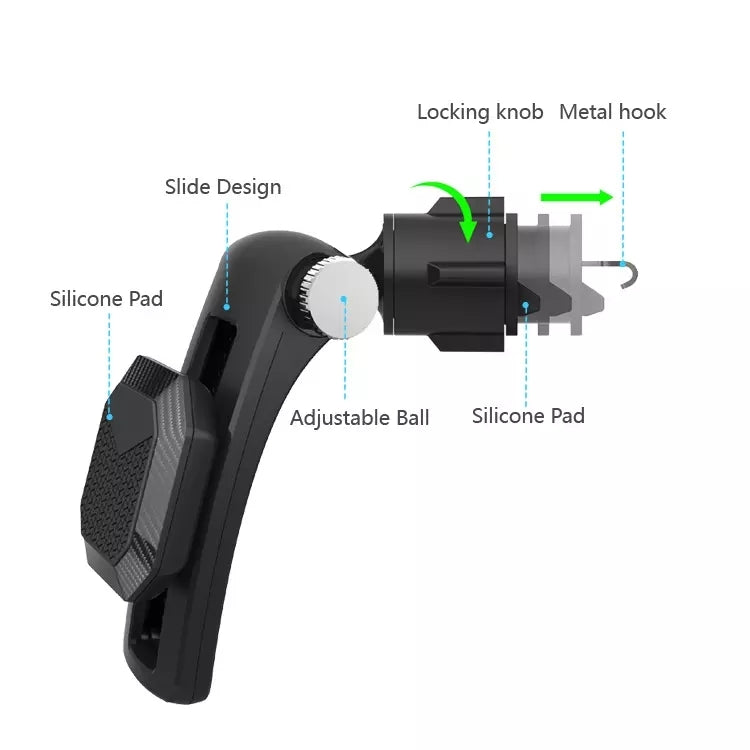 มัลติฟังก์ชั่นเครื่องปรับอากาศรถยนต์ Air Outlet ที่วางโทรศัพท์แม่เหล็ก, Air Outlet Magnetic (Black), Air Outlet Magnetic (Green)