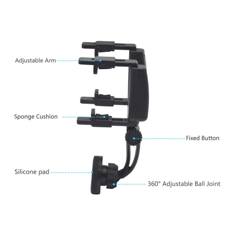 คาร์บอนไฟเบอร์ที่แข็งแกร่งแม่เหล็กรถกระจกมองข้างที่วางโทรศัพท์นำทาง, Carbon Fiber