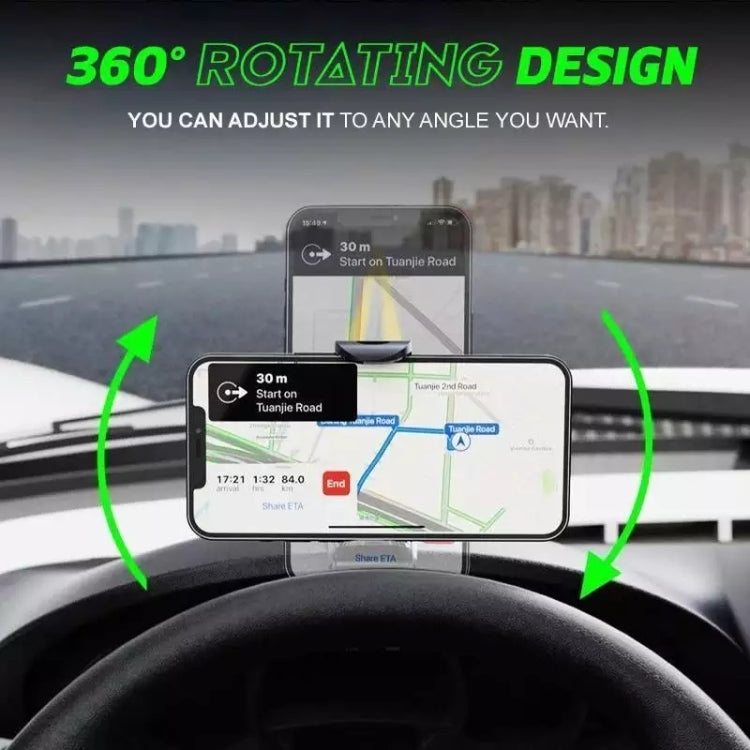 202-D ที่วางโทรศัพท์มือถือติดแผงหน้าปัดรถยนต์, Dashboard Phone Holder