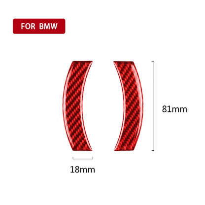 คาร์บอนไฟเบอร์นำทางสติกเกอร์ตกแต่งสำหรับ BMW Mini Cooper Countryman Clubman F54 F55 F56 F60, ซ้ายและขวา Universal, Navigation