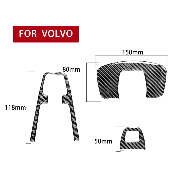 รถคาร์บอนไฟเบอร์ไฟอ่านหนังสือAสติกเกอร์ตกแต่งสำหรับวอลโว่XC90 2003-2014,ซ้ายและขวาไดรฟ์สากล, Reading Light A