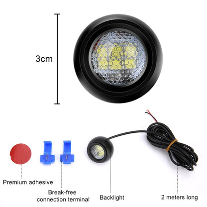 รถยนต์ LED Super Bright Eagle Eye ไฟถอยหลัง DC12V / 5W / 6000K / 650LM พร้อมการถอดรหัส, LED Super Bright  6000K