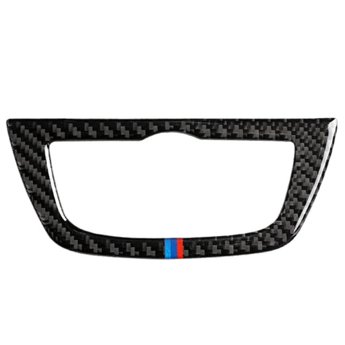 คาร์บอนไฟเบอร์ไฟหน้าสวิทช์ 3 สีสติกเกอร์ตกแต่งสำหรับ BMW G01 X3 2018-2020 / G02 X4 2019-2020,ซ้ายและขวาไดรฟ์ Universal, Headlight Switch 3-color
