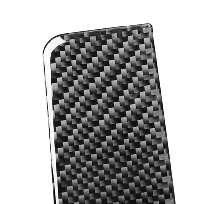 คาร์บอนไฟเบอร์รถที่วางแก้วกรอบตกแต่งสติ๊กเกอร์สำหรับโตโยต้าทุนดรา 2014-2018 ขับรถขวา, Cup Holder Frame, Right Driving
