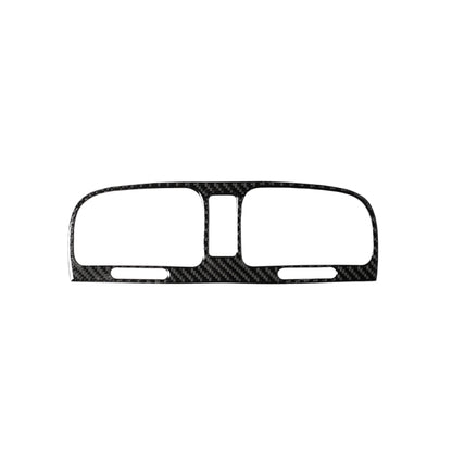 คาร์บอนไฟเบอร์รถกลาง Air Outlet สติกเกอร์ตกแต่งสำหรับ Volkswagen Golf 6 2008-2012, Middle Air Outlet