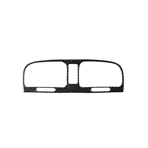 คาร์บอนไฟเบอร์รถกลาง Air Outlet สติกเกอร์ตกแต่งสำหรับ Volkswagen Golf 6 2008-2012, Middle Air Outlet