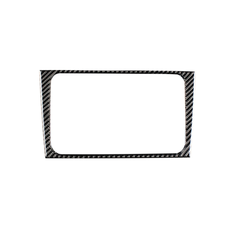 คาร์บอนไฟเบอร์รถ CD แผงสติกเกอร์ตกแต่งสำหรับ Volkswagen Golf 6 2008-2012, CD Panel