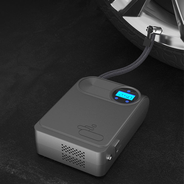เครื่องสูบลมยางรถยนต์แบบพกพา 12V สไตล์: รุ่นจอแสดงผลดิจิตอล, Digital Display Version