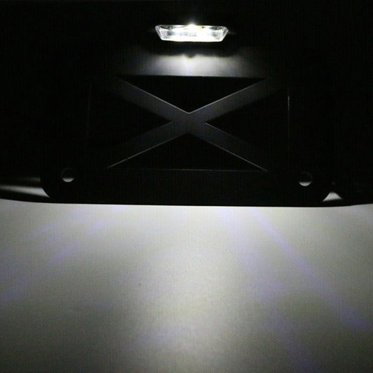 รถจักรยานยนต์ American Cruise Retro ผู้ถือป้ายทะเบียนพร้อมไฟ, License Plate Holder