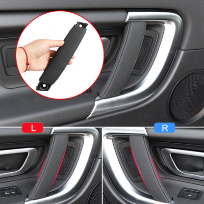สำหรับ Land Rover Discovery 2015-2019 รถหนังภายในประตูขวา LR076163,ขับรถซ้าย, Leather Texture Right Handle