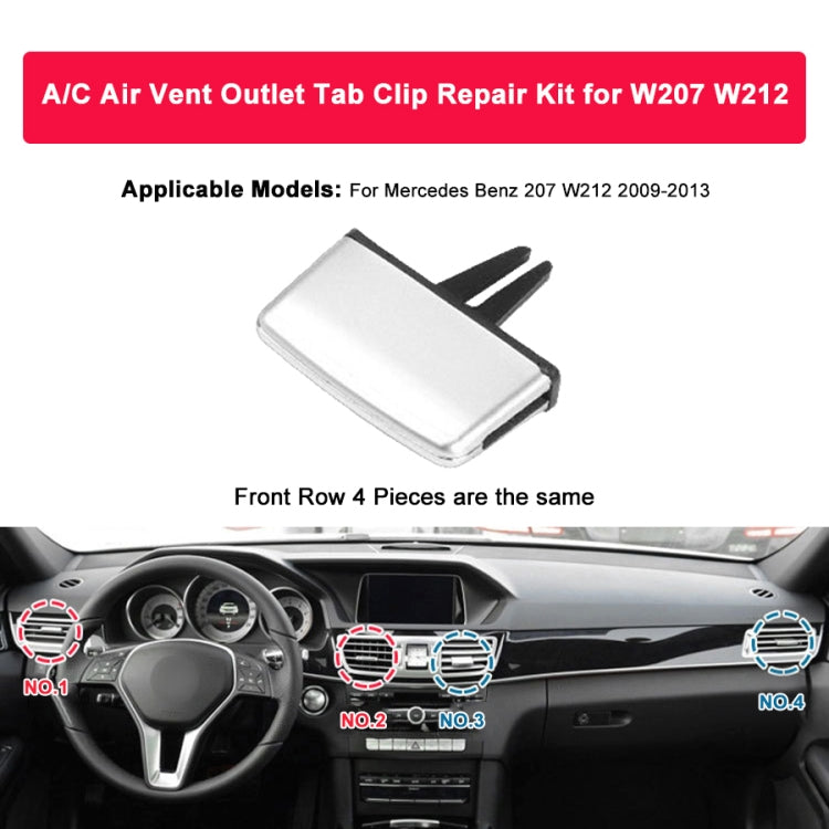 สำหรับ Mercedes-Benz W212 2009-2013 รถเครื่องปรับอากาศไอเสียสวิทช์ Paddle เครื่องปรับอากาศ Leaf คลิป 212 830 0154 9116, For Mercedes-Benz W212 2009-2013