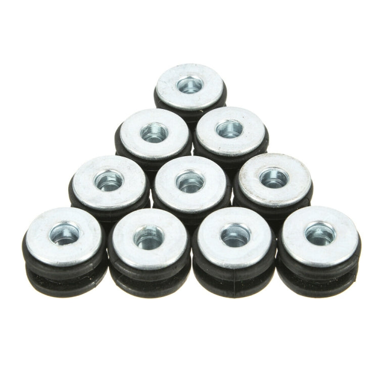 10 in 1 สำหรับรถจักรยานยนต์คาวาซากิยาง Grommets Bolt Assortment Kit, Rubber Grommets Bolt