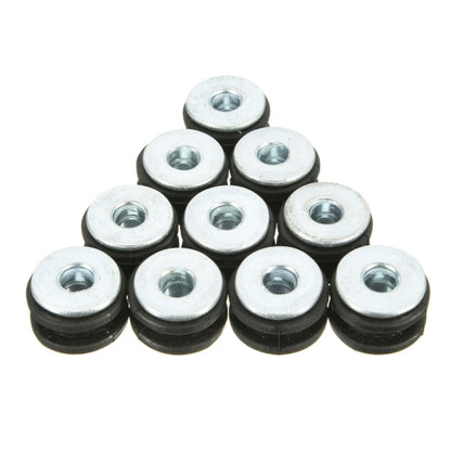 10 in 1 สำหรับรถจักรยานยนต์คาวาซากิยาง Grommets Bolt Assortment Kit, Rubber Grommets Bolt