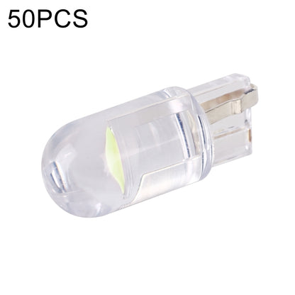 50 ชิ้น T10 DC24V / 0.36W / 0.03A รถ Clearance Light COB โคมไฟลูกปัด, DC24V (Ice Blue Light), DC24V (Blue Light), DC24V (Pink Light), DC24V (Green Light), DC24V (Red Light), DC24V (White Light), DC24V (Yellow Light)