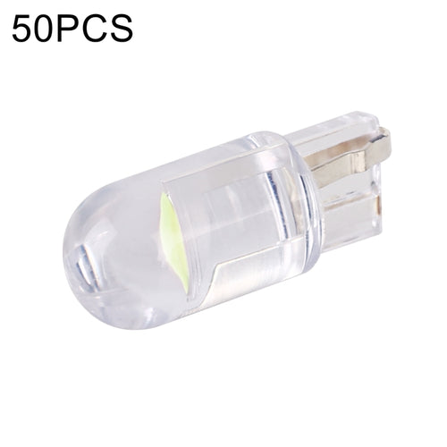 50 ชิ้น T10 DC24V / 0.36W / 0.03A รถ Clearance Light COB โคมไฟลูกปัด, DC24V (Ice Blue Light), DC24V (Blue Light), DC24V (Pink Light), DC24V (Green Light), DC24V (Red Light), DC24V (White Light), DC24V (Yellow Light)