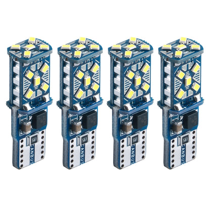 4 ชิ้น T10 DC12V / 2.52W / 0.21A / 900LM รถ Clearance Light พร้อมถอดรหัส, 4pcs T10