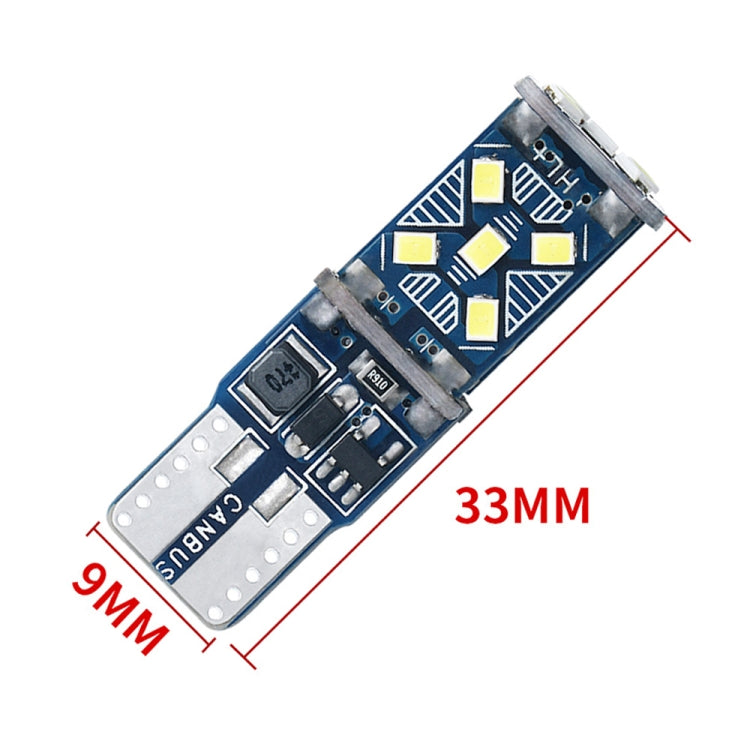 4 ชิ้น T10 DC12V / 2.52W / 0.21A / 900LM รถ Clearance Light พร้อมถอดรหัส, 4pcs T10