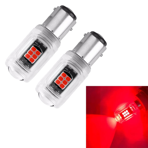 2 ชิ้น 1157 DC12V / 2.16W / 0.18A / 480LM รถ LED ไฟเบรก, 1157 (Red Light), 1157 (White Light), 1157 (Yellow Light)