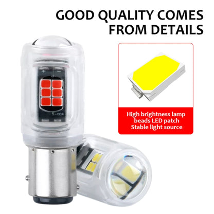 2 ชิ้น 1157 DC12V / 2.16W / 0.18A / 480LM รถ LED ไฟเบรก, 1157 (Red Light), 1157 (White Light), 1157 (Yellow Light)