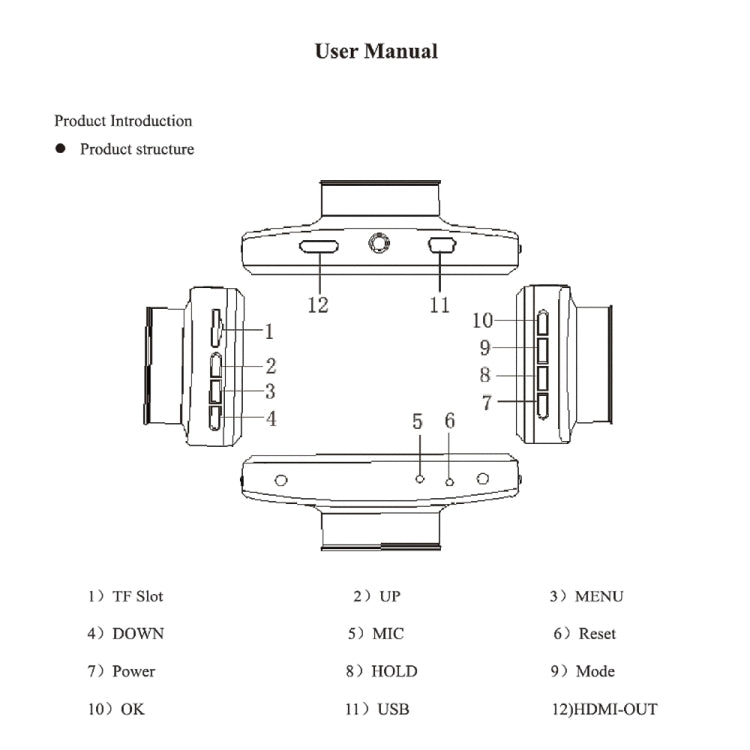F9 รถ ด้านหน้าและภายใน กล้องคู่ HD อินฟราเรด Night Vision รถ เครื่องบันทึกการขับขี่, Car Front and Inner