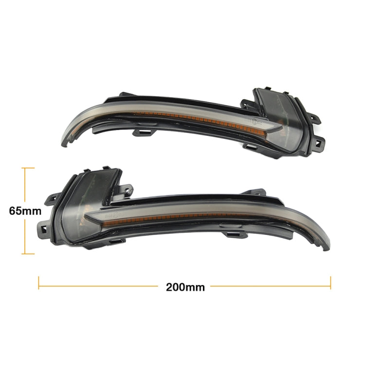 1 คู่สำหรับ Audi A4 B8.5 รถแบบไดนามิกไฟเลี้ยว LED กระจกมองหลัง Flasher น้ำ Blinker, For Audi A4 B8.5